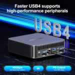 GEEKOM GT13 PRO Mini PC, Intel Core i9-13900HK (14C/20T, as much as 5.4GHz)... - Image 4