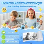 On the spot Print Digicam for Children, Children Cameras Ages 3-12, Digital Toy for... - Image 7