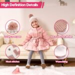 Moon Kitty Child Ladies Earflaps Knit Hats Toddler Child Beanies6-12Months - Image 4