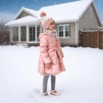 Moon Kitty Child Ladies Earflaps Knit Hats Toddler Child Beanies6-12Months - Image 5