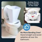 Material Diaper Sprayer Splatter Defend - White, Plastic, 1 Depend - Splas... - Image 4