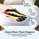 Material Diaper Sprayer Splatter Defend - White, Plastic, 1 Depend - Splas... - Image 5