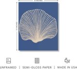 HAUS AND HUES Seashore Wall Artwork - Coastal Artwork Print for Residing Room, Beac... - Image 3