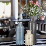 Ceramic Vase Set of three, Small Flower vase for Dwelling Ornament, Rustic F... - Image 6