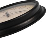 16 Inch Wall Clock Battery Operated Silent Classic Quartz Analog Spherical... - Image 4