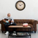 16 Inch Wall Clock Battery Operated Silent Classic Quartz Analog Spherical... - Image 5