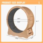 Cat Wheel, Cat Train Wheel, 39.4" Operating Wheels for Indoor Cats, S... - Image 3