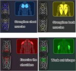 Dwelling Exercise Tools Multi-Purposeful Pushup Stands System Health F... - Image 3