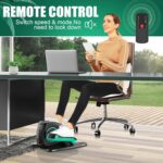 ANCHEER Below Desk Elliptical, Electrical Ellipse Leg Exerciser Whereas Si... - Image 4