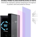 Koolatron 12 Bottle Wine Fridge – Wine Cooler with Glass Door, 1.2 Cu ... - Image 7