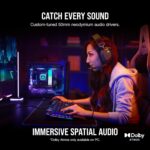 Corsair HS80 RGB Wi-fi Multiplatform Gaming Headset - Dolby Atmos -... - Image 4