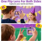 ORGSTA Youngsters Prompt Print Digital camera for Boys and Ladies 1080P HD Toddler D... - Image 4