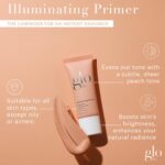 Glo Pores and skin Magnificence Illuminating Primer with Vitamin C Brighten & Appropriate ... - Image 3