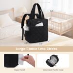 LOVEVOOK Diaper Bag Backpack,Diaper Bag Tote for Mother Dad with Altering... - Image 6