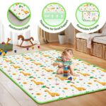 Child Play Mat (50x77x0.4 inch) Giant Child Mat for Ground Foldable Foam ... - Image 3