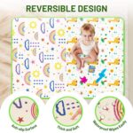 Child Play Mat (50x77x0.4 inch) Giant Child Mat for Ground Foldable Foam ... - Image 6