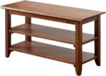 XKZG Storage Bench Picket Shoe Rack Bench Rustic Stable Wooden Entryway B... - Image 6