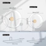 BUCATSTATE Hamster Wheel Silent 12.5inch, Acrylic Hamster Train Whe... - Image 3