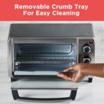 BLACK+DECKER TO1313SBD Toaster Oven, 15.47 Inch, Silver - Image 7