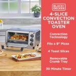 BLACK+DECKER TO1313SBD Toaster Oven, 15.47 Inch, Silver - Image 8