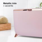 Cooluli Glam 9L Mini Skincare Fridge - Pink Mini Fridge for Pores and skin Care ... - Image 8