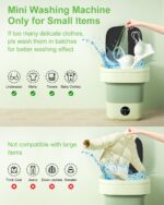 16L Giant Capability Moveable Washing Machine, Laundry Washer Cleansing f... - Image 4