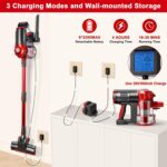 elezon A200 Cordless Vacuum Cleaner with 18000Pa Highly effective Suction, 38 ... - Image 7