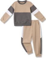 Toddler Boy Garments Lengthy Sleeve Hoodie Sweatsuits Tops and Pants 2Pcs ... - Image 2