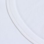 Roselux Ladies's Summer season Scoop Neck Quick Sleeve T-Shirts Ribbed Knit Sl... - Image 3