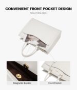 LOVEVOOK Laptop computer Tote Bag for Girls, Workplace Work Bag Briefcase match for ... - Image 3