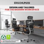 Ergohuman Eurotech ME7ERG GEN2 Excessive Again Mesh Workplace Chair with Tilt T... - Image 4