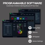 MechLands Aula SC620 Gaming Mouse, 2.4G/USB-C/BT Wi-fi Mouse with 4... - Image 8