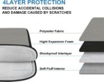 Laptop computer sleeve 15.6 inch, Laptop computer Case, laptop computer bag, Sturdy Shockproof P... - Image 5