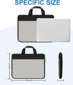 Laptop computer sleeve 15.6 inch, Laptop computer Case, laptop computer bag, Sturdy Shockproof P... - Image 6