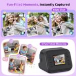 Immediate Print Digicam for Children, Birthday Items for Ladies and Boys Ages ... - Image 6