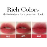 3PCS Matte Liquid Lipstick set,Cute Rabbit Lip Gloss Velvet 2 in 1 Key... - Image 3