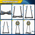 TIGTECGAME 2 Pack Bow and Arrow for Youngsters, LED Gentle Up Archery Set wit... - Image 9