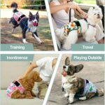 Canine Diapers Feminine- Premium Reusable Diapers for Doggie in Warmth - Excessive... - Image 7
