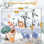 Premium Foam Child Play Mat 50" x 50" – Detachable & Machine Washable Co... - Image 5