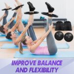 Poen 18 Pcs House Pilates Ball and Ring Circle Set Yoga Health Essenti... - Image 8