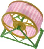 Hamster Train Wheel, Silent Operating Wheel with Stand for Hamsters, ... - Image 5