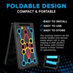Foldable Push Up Board - Residence Exercise Gear with Colour-Coded Syste... - Image 5