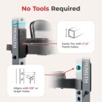 Sunny Well being & Health Energy Cage Squat Rack Improve Attachments, Dip ... - Image 4