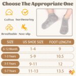 HYCLES 15 Pairs Toddler Socks, Youngsters Grip Socks for 6-12 Month 1-7 Yr... - Image 8