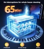 RENDOW Cordless Vacuum Cleaner, 550W 45Kpa Stick Vacuum, 65Mins Vacuum... - Image 4