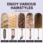 Wavytalk 5 in 1 Curling Wand Set, Twin Voltage Curling Iron Set with 5... - Image 3