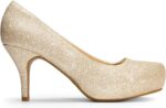 DREAM PAIRS Tiffany Ladies's Traditional Elegant Versatile Low Stiletto Hee... - Image 3