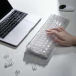 YUNZII X71 Wi-fi Sizzling Swappable Clear Mechanical Keyboard with... - Image 7