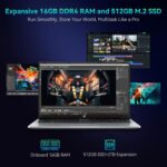 Huidun 2025 Laptop computer, 15.6" Laptops Pc for School Pupil & Busin... - Image 6