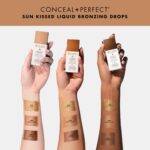 Milani Bronzer- Solar Kiss Bronzing Drops, Conceal + Excellent Liquid Bron... - Image 7